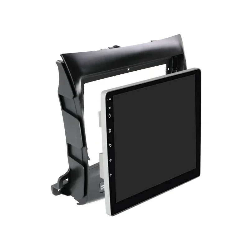 9 inch Autoradio Frame Kabel Dash Mount Kit voor Voor Mitsubishi Outlander 2005-2011 Audio Face Plaat Stereo plastic Fascia Panel