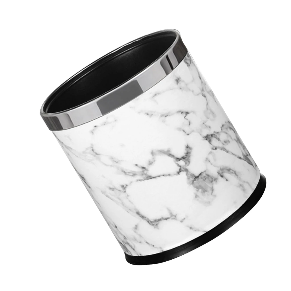 

Мраморный мусорный бак, двухслойный мусорный бак, кухонная корзина, ведра для мусора для контейнеров, декоративные баки
