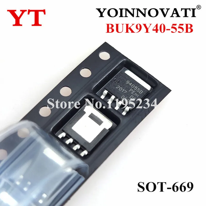 20pcs BUK9Y40-55B 94055B SOT-669 IC