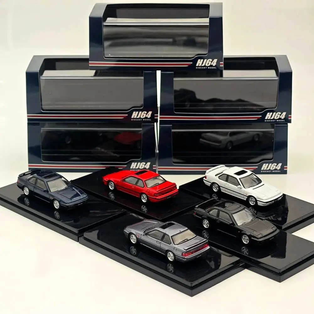 Hobby HJ64 1/64 Scale for PRELUDE BA5 SI TCV Diecast Model Car Limited Collection Auto Toys Gift
