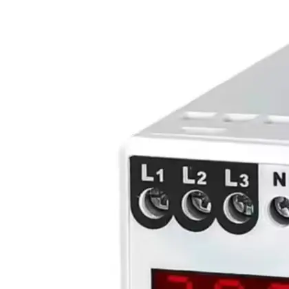 TRM-03 12 25 Digital Overload Relay 220V Manual For Semi Auto For Reset Current Protection Device For Motor Phase Asymmetry DIN