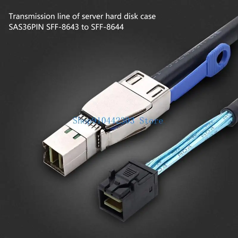 Externes SAS3.0 SFF 8644 auf SFF 8643 36PIN Kabel 12 Gbit/s Server extern hart – Detail 3
