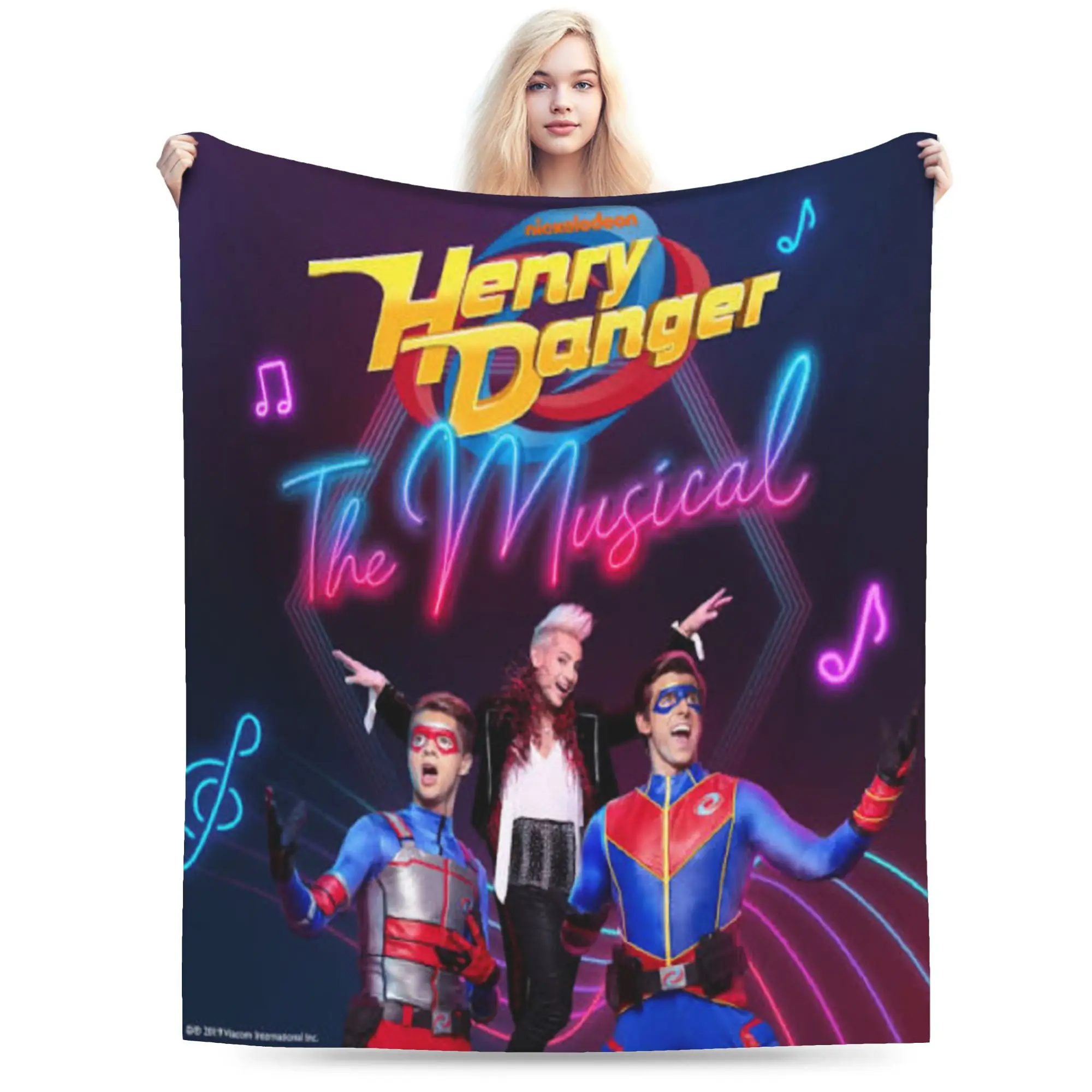 Comfort Captain Henry And Kid Danger  Blanket Accessories Bedding Decorative  Throws And Blankets Warm Fleece for Couch