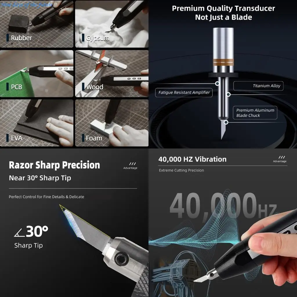 

Printing Deburring Equipment Ultrasonic Precise Tool Ergonomic Handheld For Complex E65A