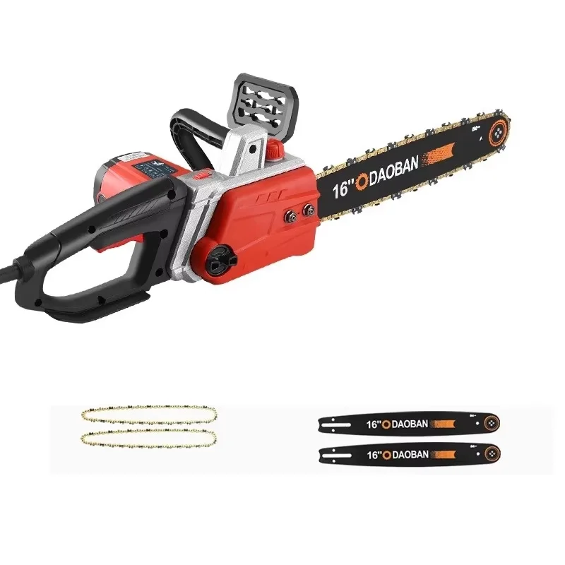 16inch 12inch Felling Saw Home Electric Chain Saw Mini Chain Saw Tree Magic Handheld Electric Chain Saw High Power Electric Saw