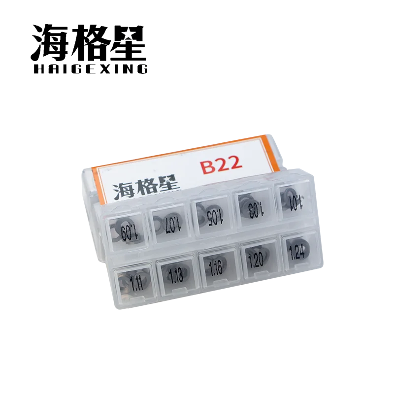 50PCS B22 Common Rail Injector Diesel Gasket Suitable For Bosch Common Rail Gasket Lift Adjustment Sizes 1.01 to 1.24 THYJA18S38