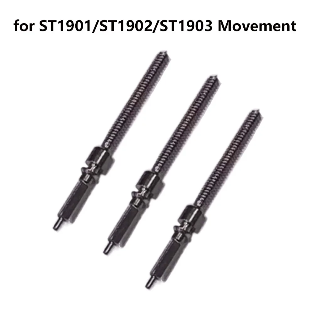 

Watch Winding Stem for ST1903 ST1902 ST1901 Movement Watch Repair Parts Handle Rod Steel Stem Crown Accessories