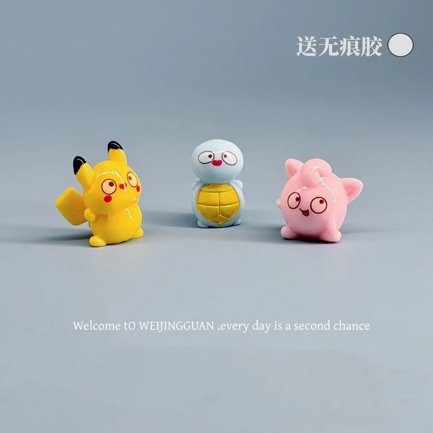 Cartoon Pokémon Tsundere Small Figurine Car Dashboard Screen Computer Desk Desktop Stress Relief view 3