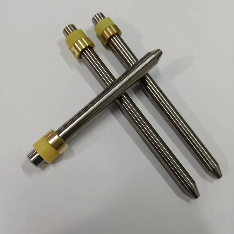 

Waterjet Nozzle 7.14x101.6MM With Brass Ring Waterjet Spare Parts Manufacturer Custom Waterjet Abrasive Nozzles Mixing Tube