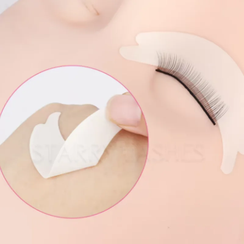10/30/50/100 Stück Wimpernpads, Hydrogel-Patches für Wimpernverlängerung, Augenpad-Unterlagen, Wimpernverlängerungs-Tipps, Aufkleber, Make-up-Tools – Detail 9