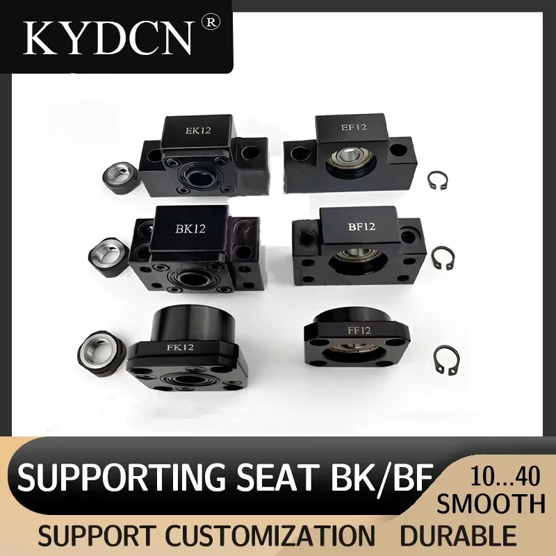 

BK25BF25 Ball Screw Support Seat End Support Roller Thread Transmission Parts for Industrial Use Bulk Orders Welcome
