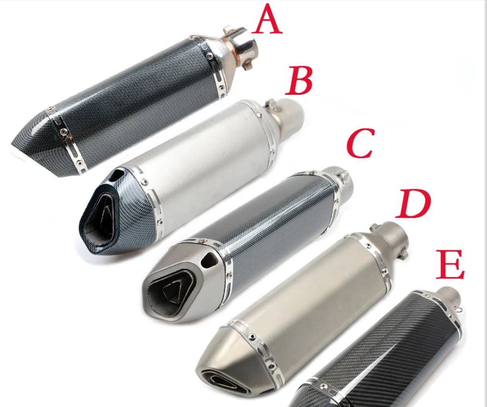 Motorcycle 51/61/36mm AK exhaust muffler pipe For TRIUMPH TIGER 800 1050 1200 Sport Explorer XC XCX XR XRX