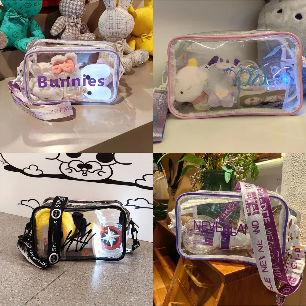 WINTER Concert backpack lightstick bag knapsack Inclined shoulder bag NINGNING Cosmetic Bag