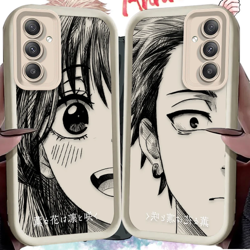 Anime Kaoruko Rintarou Couple Case For Samsung Galaxy A16 A26 A36 A56 A05 A05S A15 A25 A35 A55 A54 A34 A24 A14 A13 A52 A52S A51