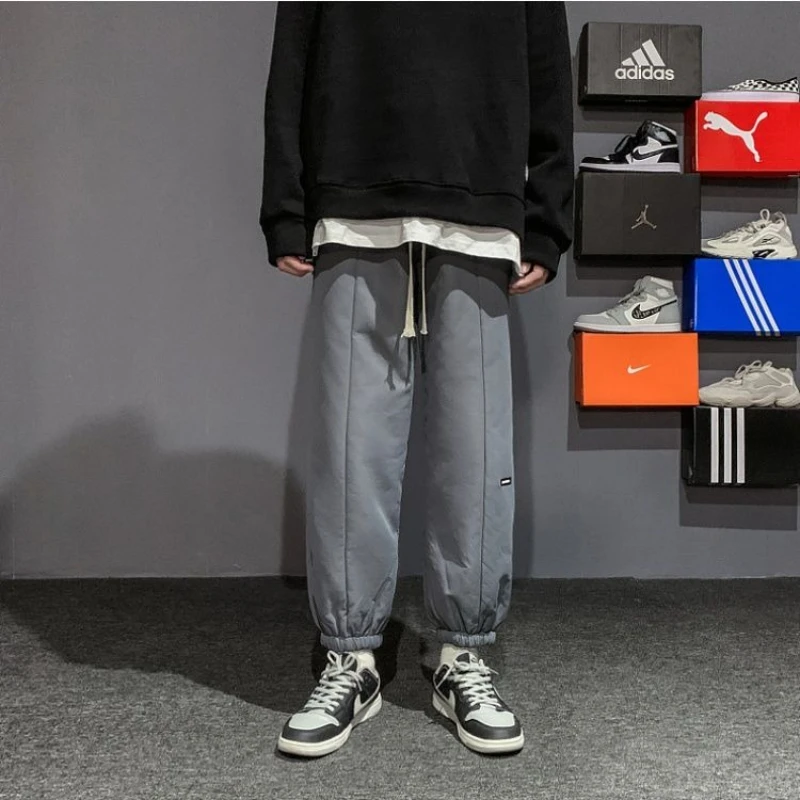 الشتاء الرجال أفخم المخملية سميكة السراويل السفر في الهواء الطلق يندبروف السراويل تنفس الصوف الدافئة المشي لمسافات طويلة الضلع الساق السراويل