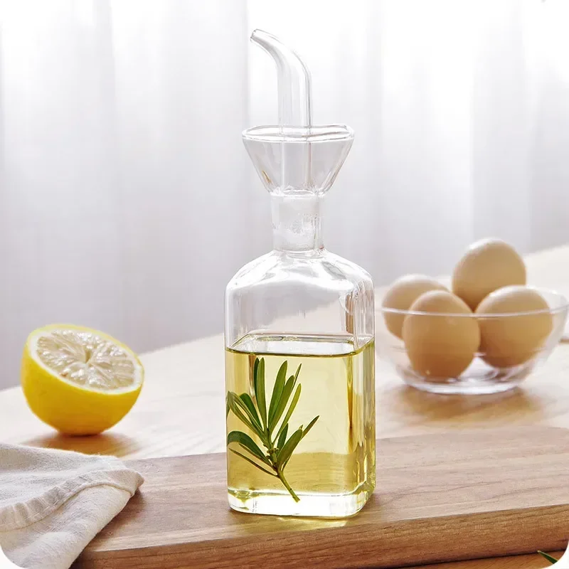 Borosilicate glas soil bottle household leak-proof oil jug vinegar jug kitchen soy sauce pot oil tank condiment seasoning device