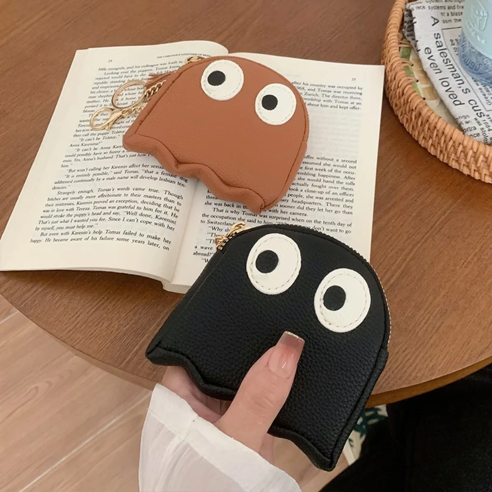 

Креативный кошелек из искусственной кожи с героями мультфильмов, косметичка, держатель для карт, мини-кошелек, брелок-органайзер, помада, косметичка для женщин