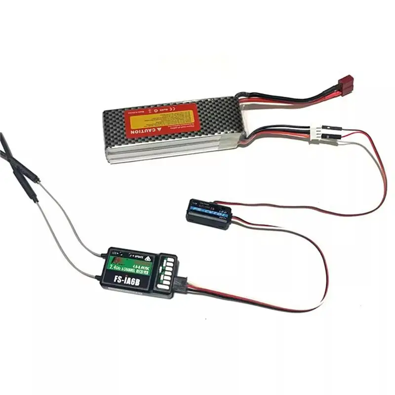 2X Flysky FS-CVT01 Voltage Sensor Telemetry Data Module For Fsi6 Fsi10 IA6B IA10 Receiver FPV RC Parts