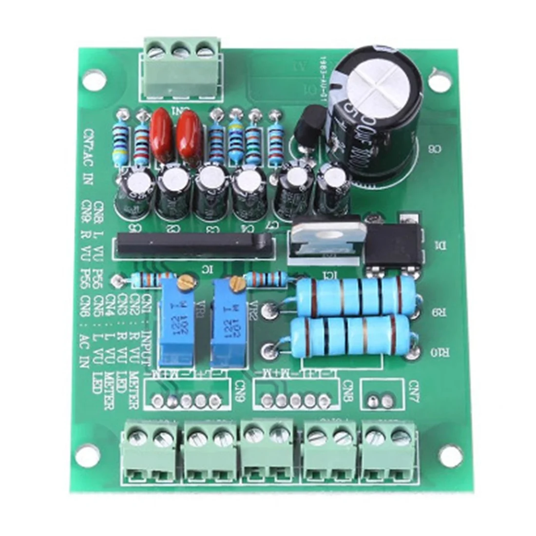 Carte pilote de compteur audio de niveau DC 9-12V VU, amplificateur de compteur de niveau DB, circuit imprimé double face IC BA6para