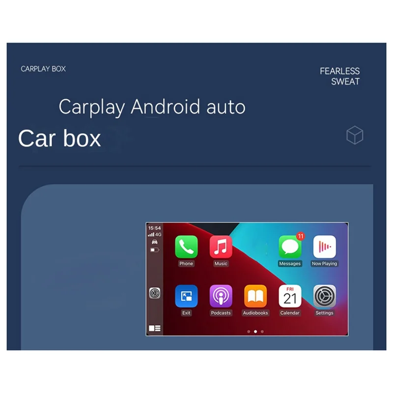 【Winkel nu】USB 2-in-1 draadloze Carplay Android-adapter Draadloze adapter Auto-adapter Bedraad Converteren naar Android Auto Wireless Box