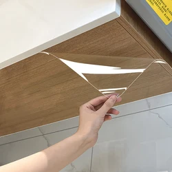 5M Kitchen Hanging Cabinet Anti Steam Sticker Waterproof Self-Adhesive Cabinet Bottom Anti Oil Fume Transparent Protective Film