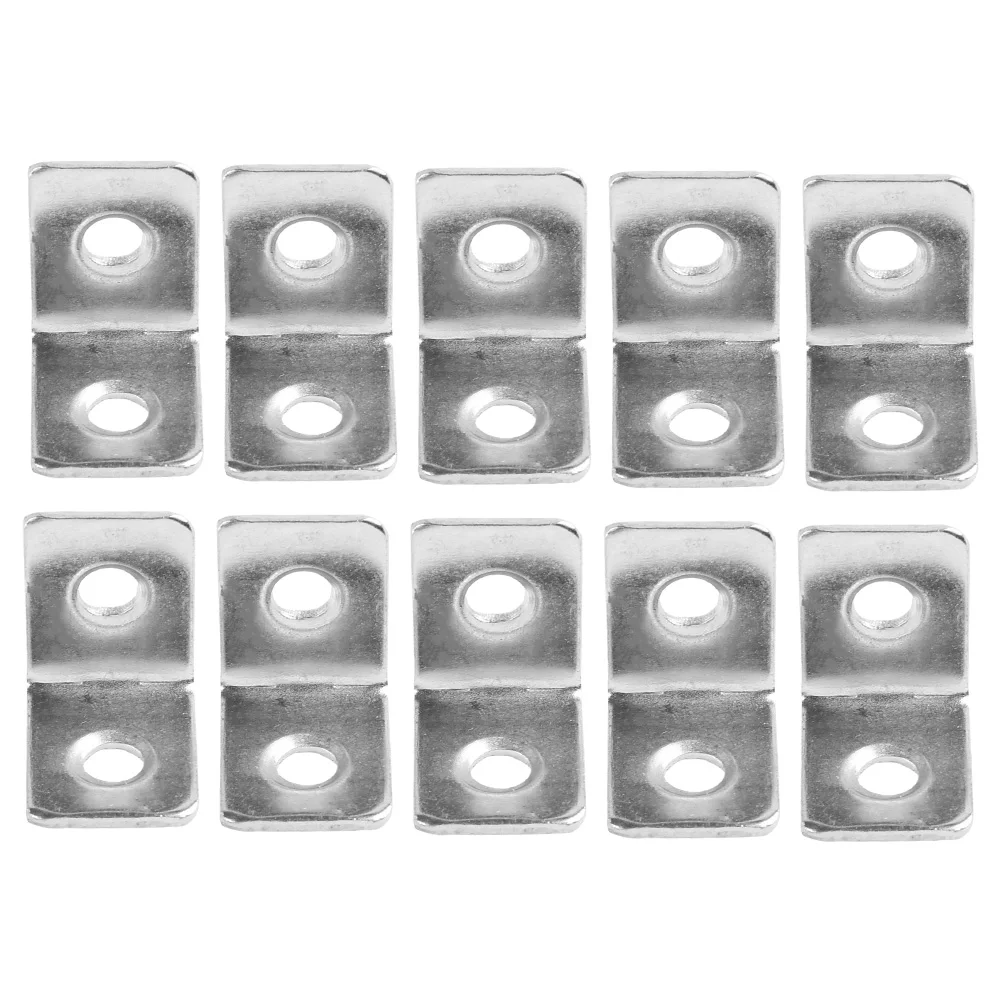 12pcs 직각 방수 15*20*20mm 액세서리 서랍 전시 스탠드 L 자형 교체 선반 예비 부품