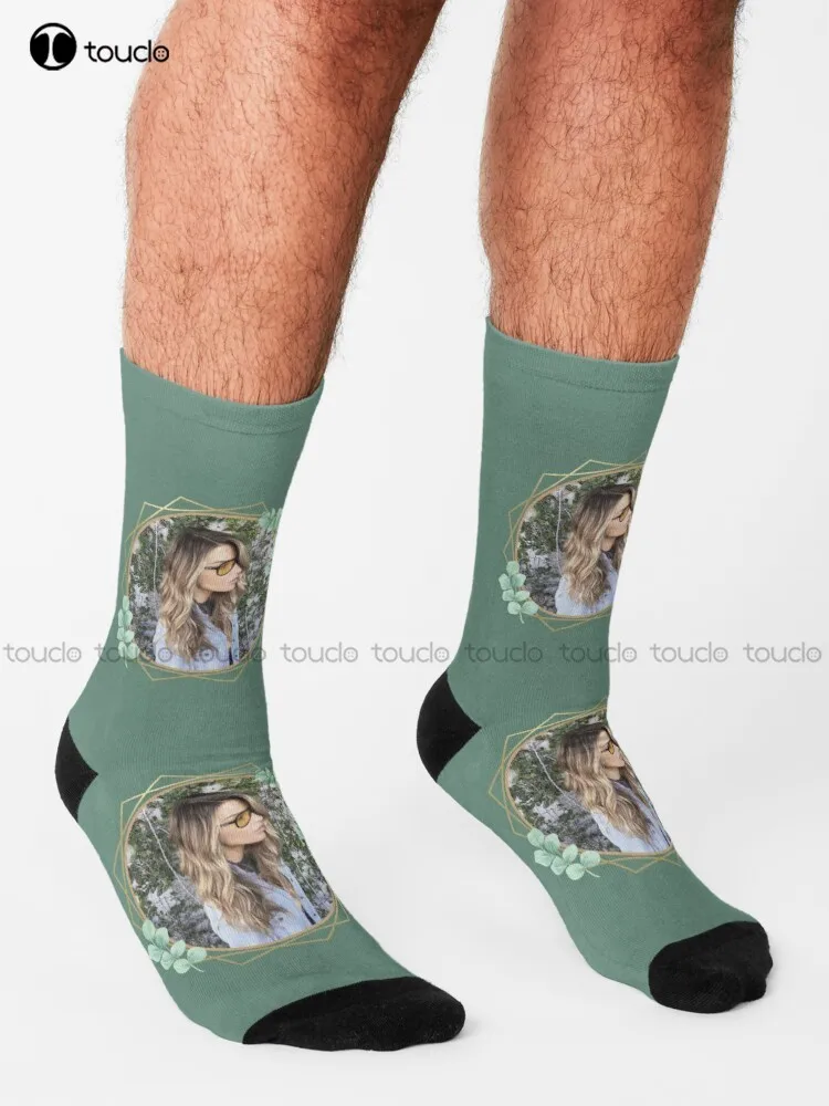 Lauren German Lucifer Socks Socks For Men Personalized Custom 360° Digital Print Gift Harajuku Unisex Adult Teen Youth Socks