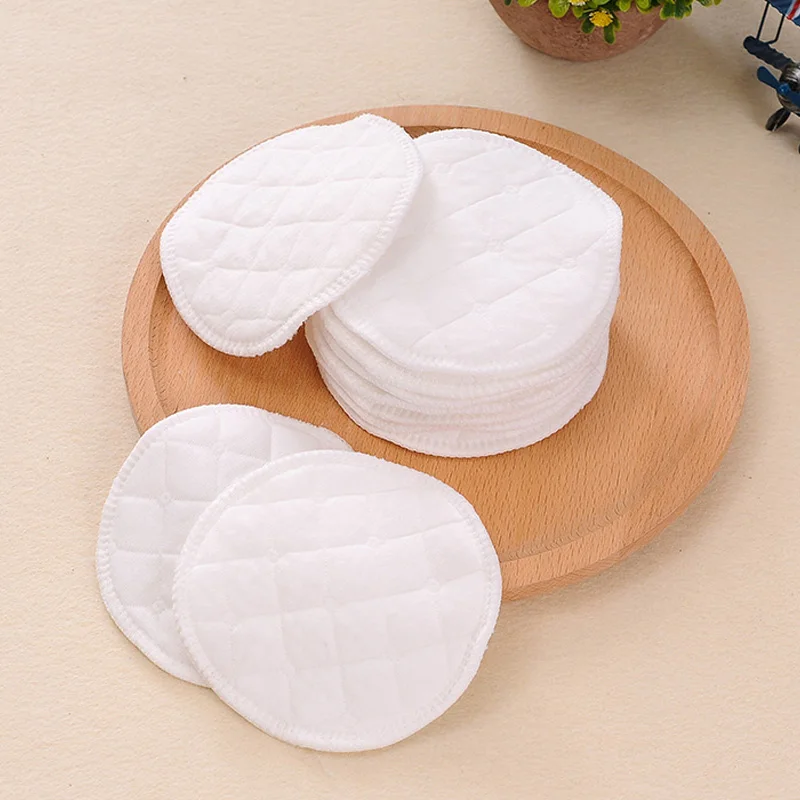 6PCS Soft Cotton Baby Nursing Pad Washable Feeding Breast Pad Absorbent Reusable Nursing Anti-overflow Postpartum Nursing 12pcs