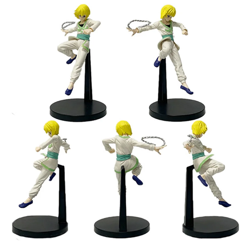 Anime Hunter x Hunter GON·FREECSS Killua Chrollo Lucilfer Anime Figur Hisoka Zoldyck Kurapika PVC Cartoon Modell Spielzeug Geschenk – Detail 10