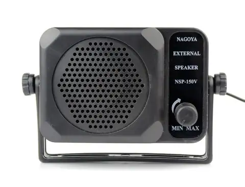 NSP-150V External Speaker Mini ham CB Radios For Yaesu Kenwood ICOM Motorola Car Mobile Radio For HF VHF UHF Hf Transceiver 10 best sales cb external speaker - №1