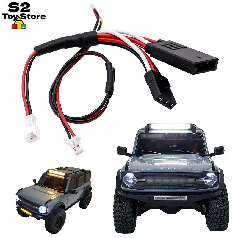 Led Spotlight Plastic Ceiling Light Upgrade Accessories For 1 30 Scale Rc Crawler Scx30 Jeep Wrangler Rc Car