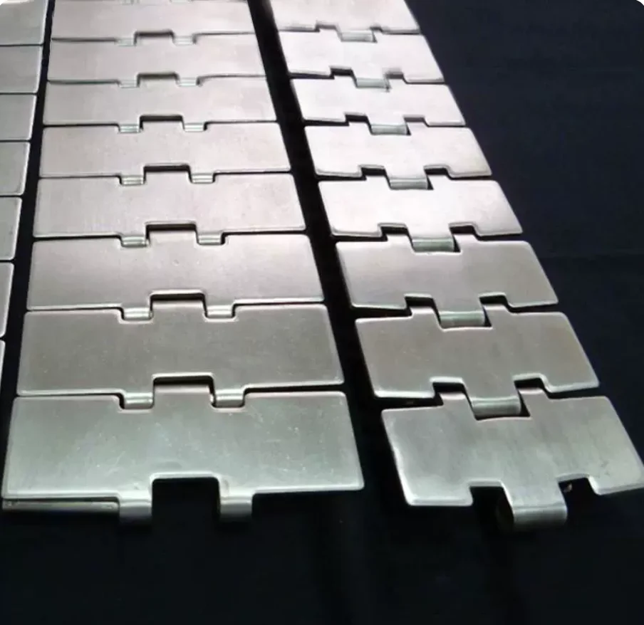 10pcs/lot Width:82.6mm Food Grade 304 stainless steel chain plate 812 single-stranded straight chain plate pitch 38.1