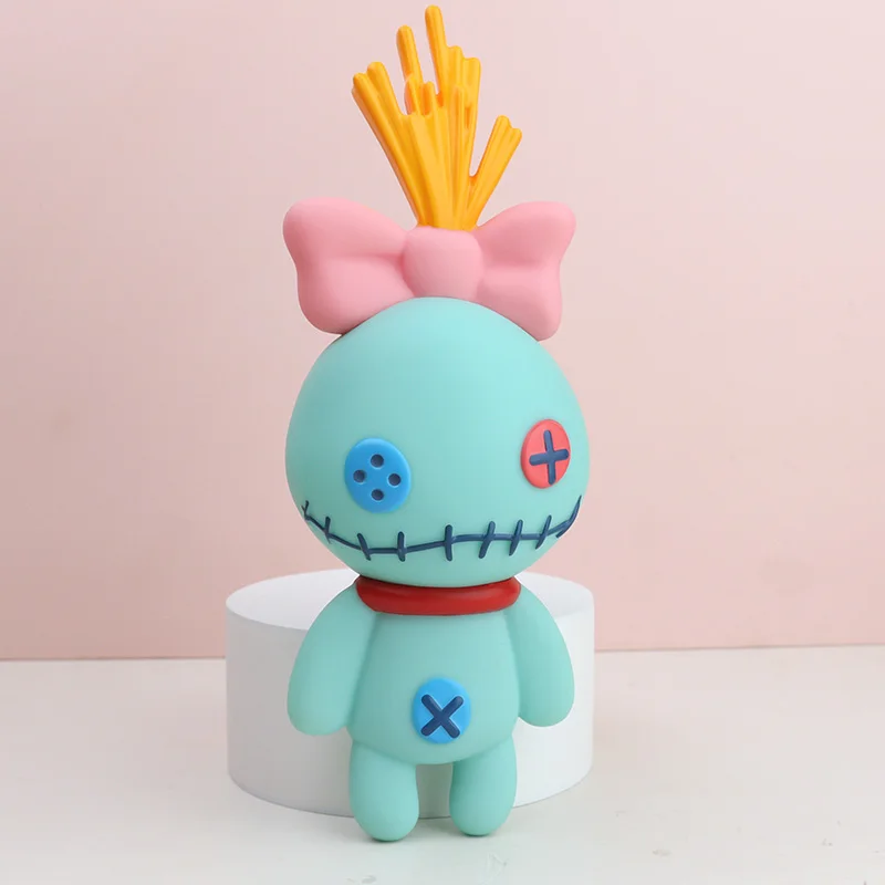 Llavero de figura Scrump de 20 cm, juguetes de anime Lilo Kawaii, llavero para mochila, bonita figura de vinilo, colgante de muñeca, regalo para mujer