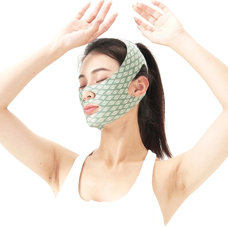 V-Shaped Face Slimming Belt – Reusable Lifting and Firming Strap for Facial Contouring and Wrinkle Reduction