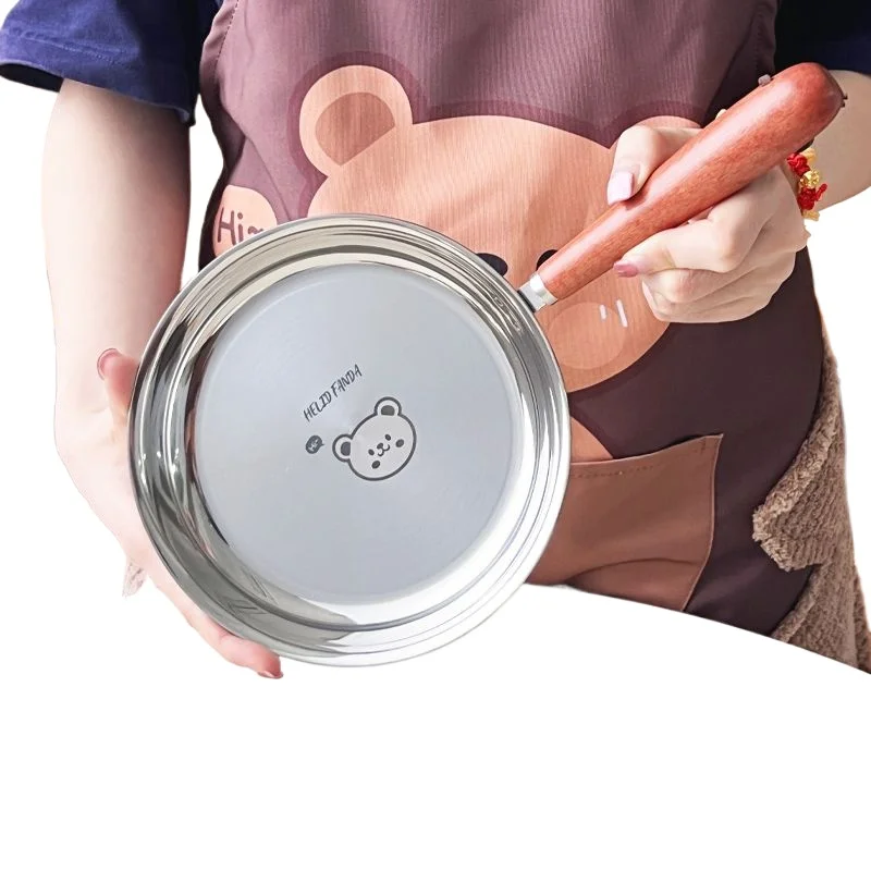 

316 stainless steel pan fried egg artifact non-stick pan induction cooker special fried steak fried poached egg small frying pan