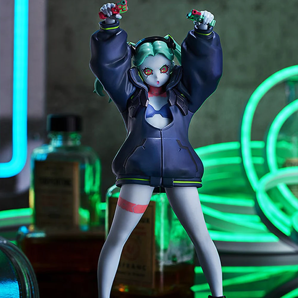 2077 figure David Martinez figure lucy action figure Rebecca figure PVC model statue orament beautiful girl 22CM collection gift