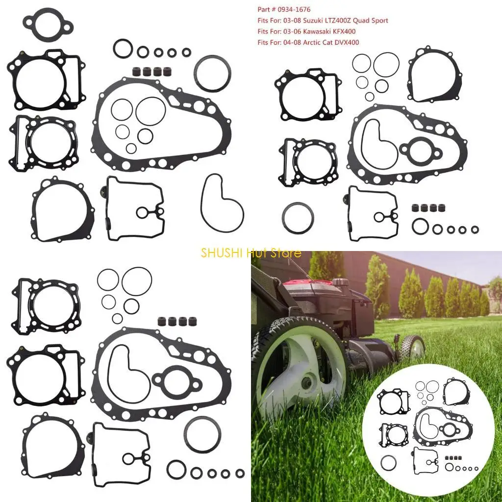 

Профессиональный комплект прокладок верхнего и нижнего конца, сменный качественный металлический фитинг для LTZ400 Z400 D57B