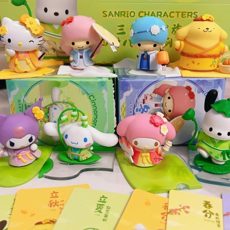

Sanrio Blind Box Four Seasons and Eight Festivals Series Toys Mysterious Boxes Cute Dolls Collectible Decorative Items and Gifts