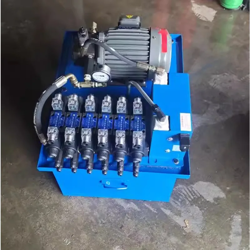 Hydraulic system machine tool oil pump press cylinder hydraulic station