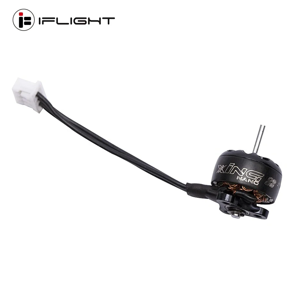 iFlight XING 0803 17000KV 1S Bezszczotkowy silnik FPV NextGen z przewodem 30 mm / wtyczką SH1.25 Śmigło GF40 mm do drona wyścigowego RC FPV