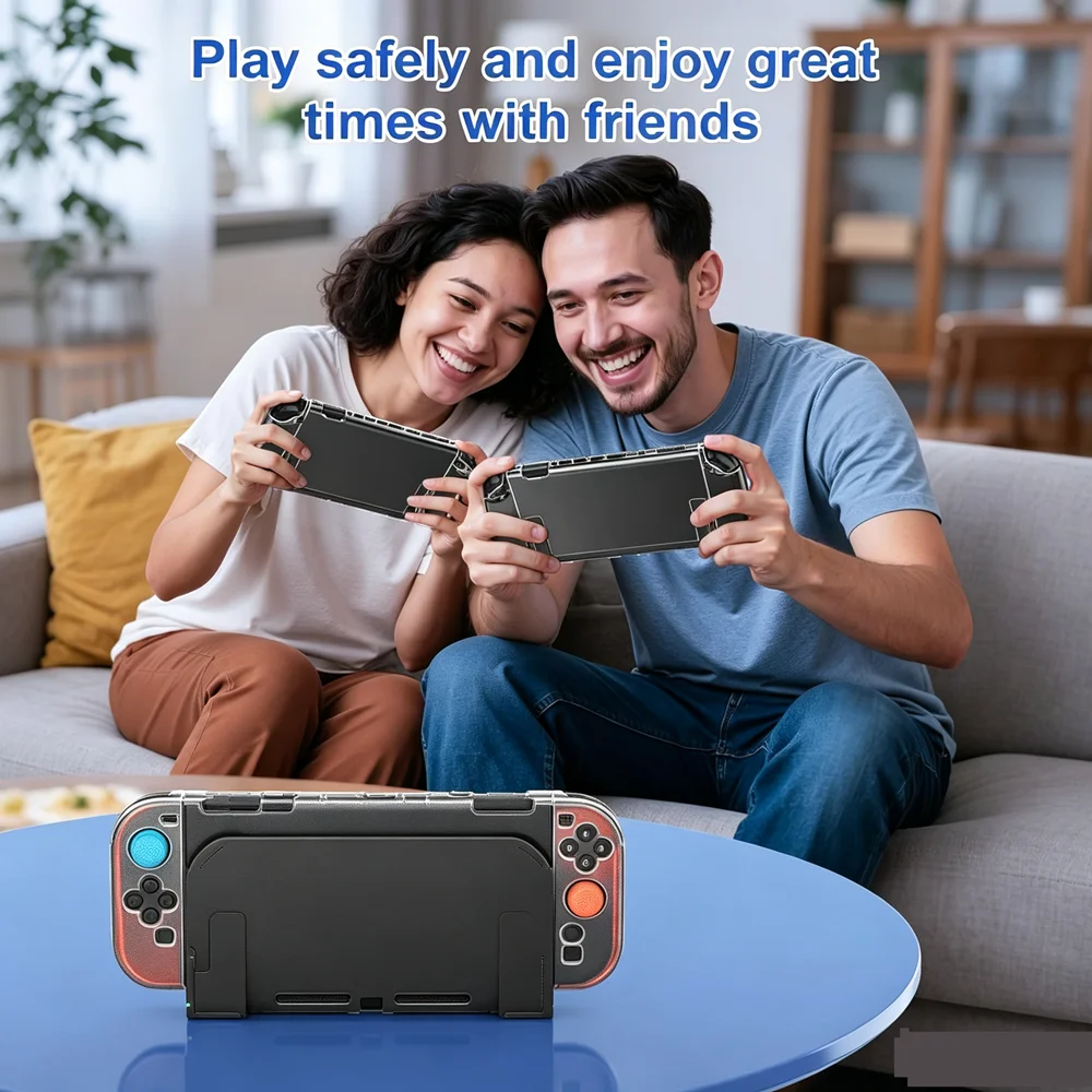 Protective Hard Cover For Nintendo Switch 2 Shock Protection Case Switch 2 Split Crystal Shell - view 5