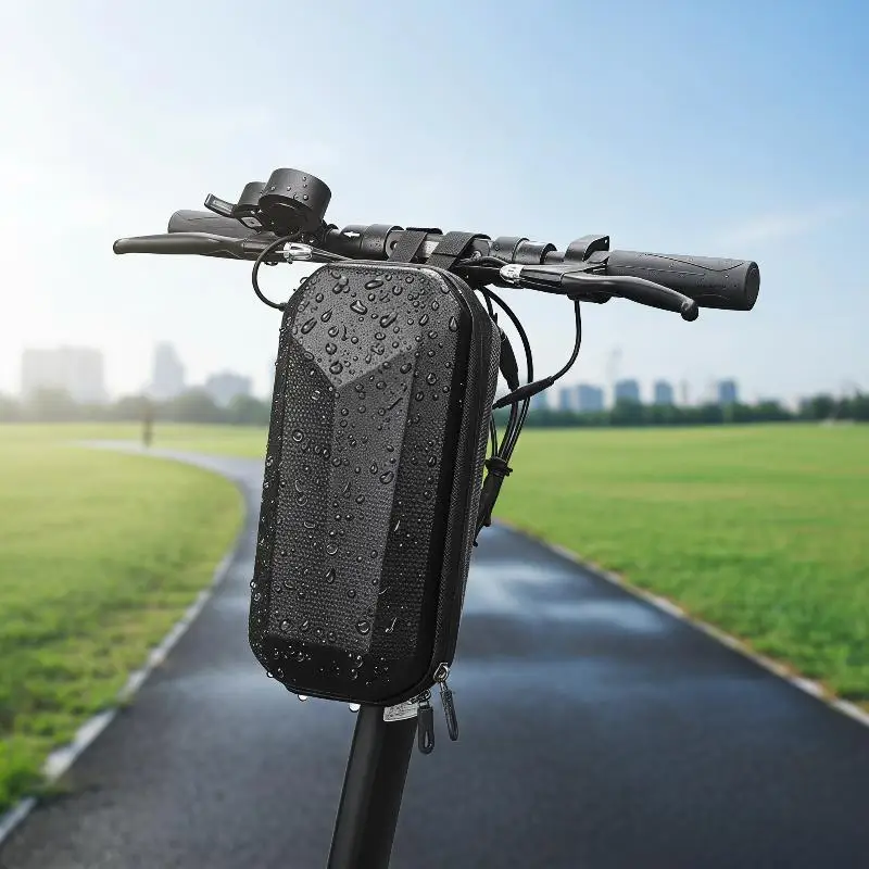 Waterproof EVA Electric Scooter Front Hanging Bag Scratch Resistant Bicycle Storage Pouch for Commute Short Travel