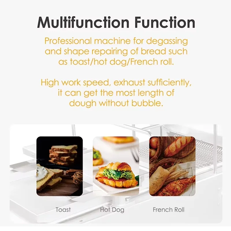 Vertical Toast Bread Making Machine For Bakery Machines Multifunctional Bread Forming Machine Equipment