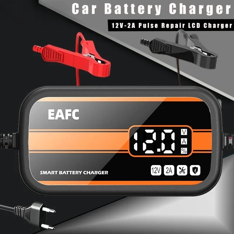 

Зарядное устройство для автомобильных и мотоциклетных аккумуляторов, 2 А, 12 В