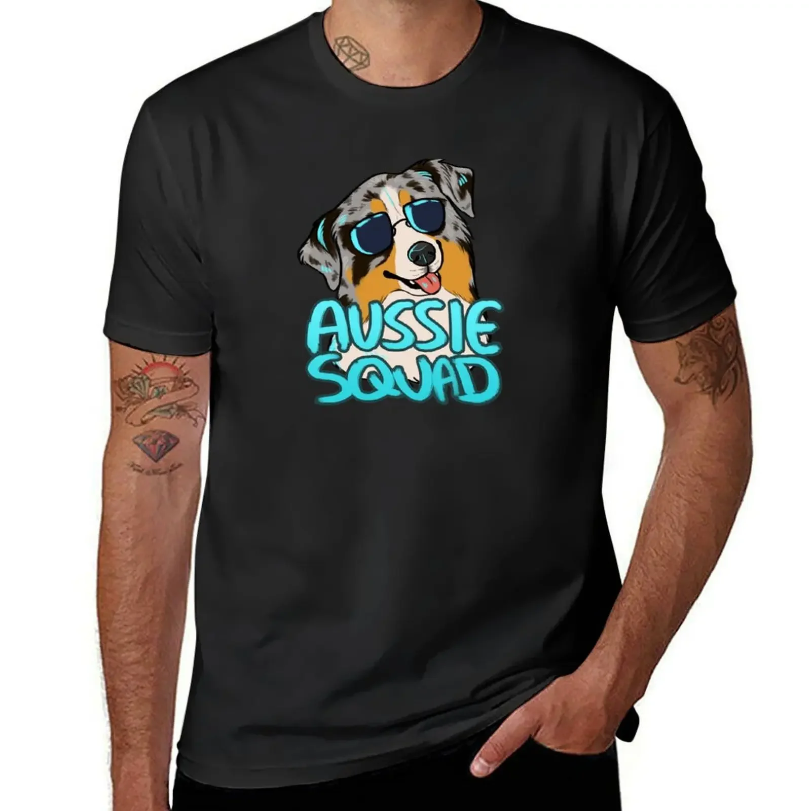 AUSSIE SQUAD T-Shirt tees designer shirts oversized fruit of the loom mens t shirts