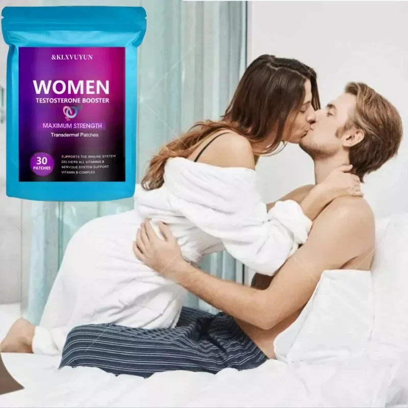 Testosterone Booster Transdermal Patches For Women, Female Enhancement, Shilajit, Ginseng