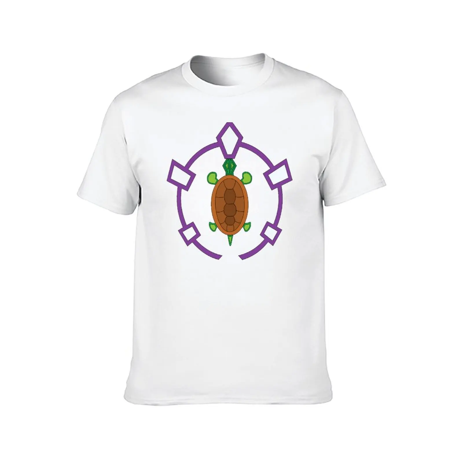 Turtle Clan Haudenosaunee, Oneida Nation by Anna White T-Shirt Luxury man boys whites mens white t shirts