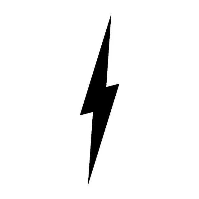 

3.8cm*17.1cm Interesting Electric New Version The Lightning In Night Is Brilliant Vinyl Car Sticker Decal for Nissin Stickers