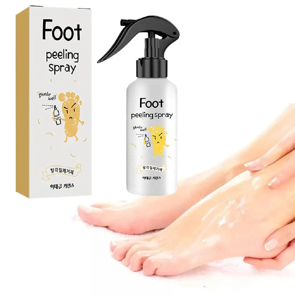 

Foot Callus Remover Spray Quickly Soften Calluses Exfoliation Dry Feet Skin Hydrating clean Dead repair Skin cuticles Foot Care
