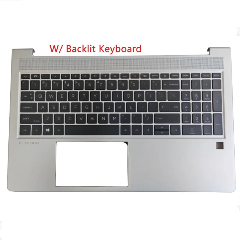 

Z New For HP Elitebook 650 G10 Palmrest Upper Case + Backlit Keyboard N45680-001